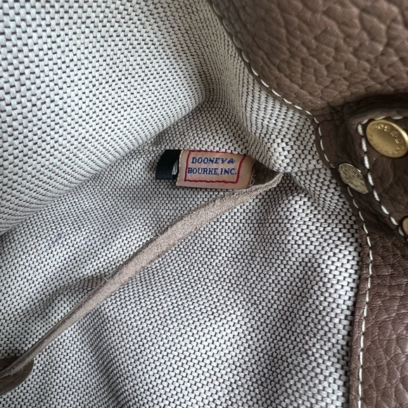 Dooney & Bourke “DB” Signature Logo Pattern Canvas Tote - Picture 15 of 15